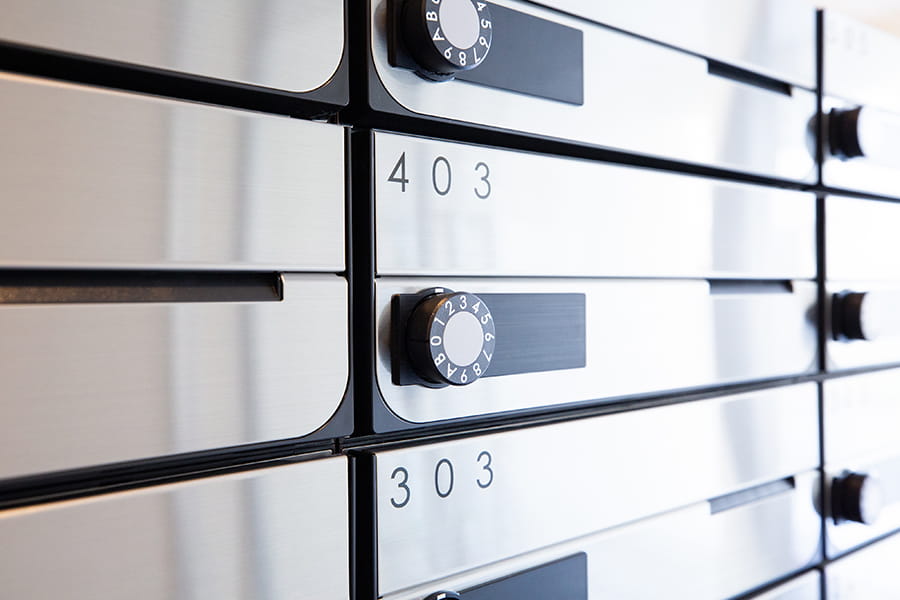 ポスト（ダイヤル式）の修理