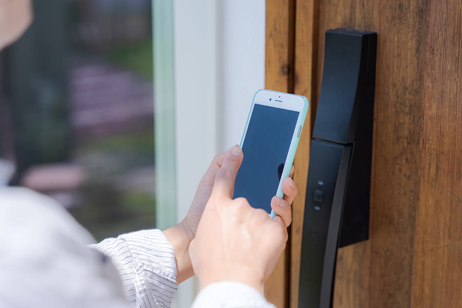 ハンズフリー開錠